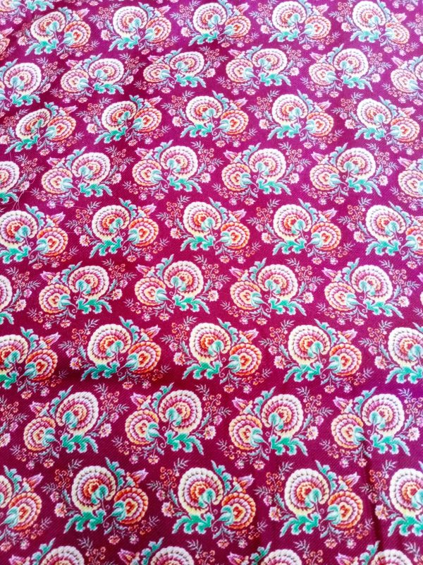 Pashmina Digital Print (Width 44") Fab-Spn-2 - Image 3